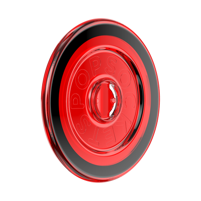 Secondary image for hover Danger Red Translucent — MagSafe Round Base